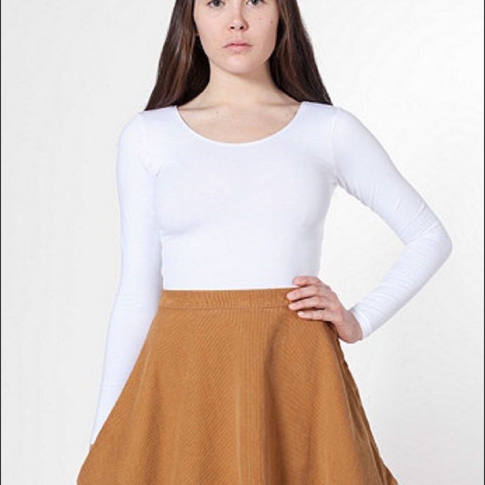 American Apparel Corduroy Circle Skirt (S)